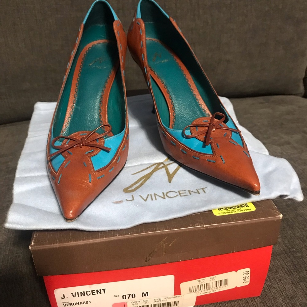 J. Vincent Pointed Toe Heels